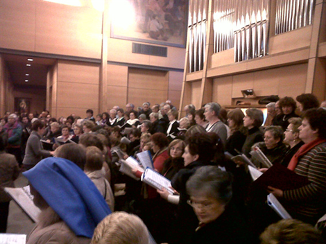 I cori congiunti a Castelnuovo Don Bosco