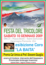 Manifesto Festa del Tricolore 2009
