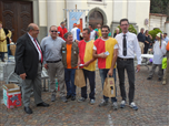Foto di gruppo con i vincitori di San Sebastiano