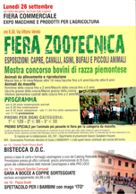 Locandina Fiera Zootecnica 2016