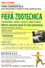 Locandina Fiera Zootecnica 2013