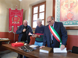 Don Antonio Borio, Piero Ernesto Concio e il Sindaco Riu