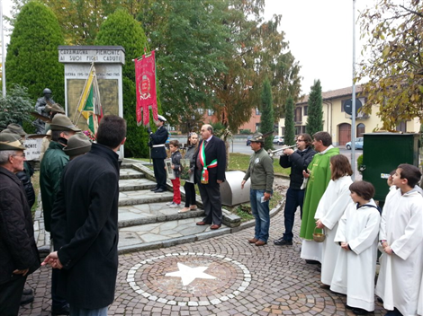 Omaggio ai caduti