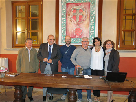 Presentazione del libro di Piero Giorgio Salomone "Il mistero dei Sacri Teli" (28/9/2014)