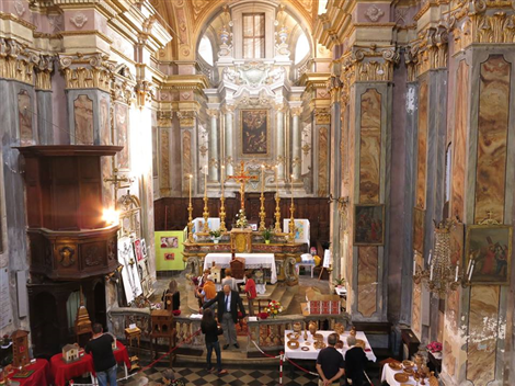 Presentazione delle mostre artistiche all'Arciconfraternita
