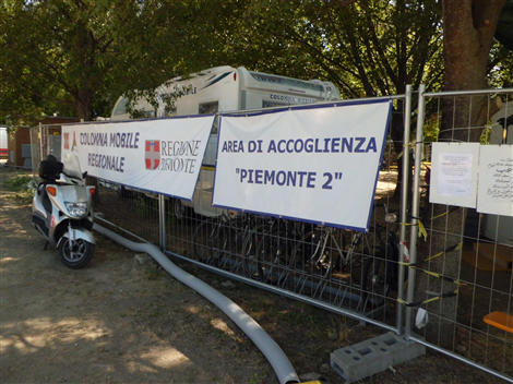 Visite a Mirandola - Aiuti ai terremotati dell'Emilia