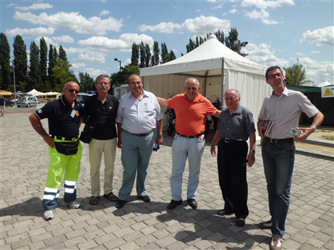 Con l'Assessore del Comune di Mirandola Sauro Prandi