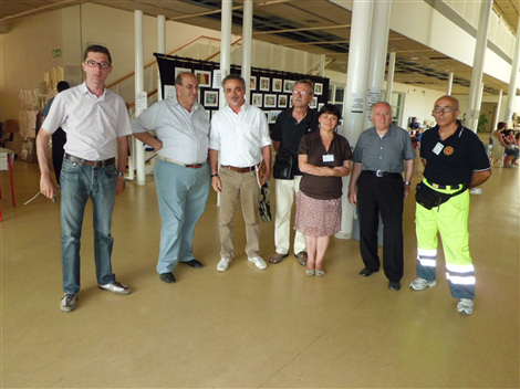 Delegazione con il Sindaco di Mirandola Maino Benatti