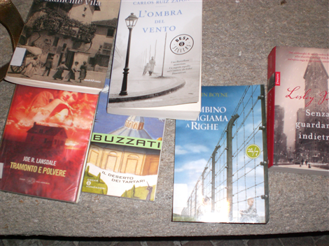 Libri in esposizione
