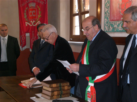 Il discorso del Sindaco