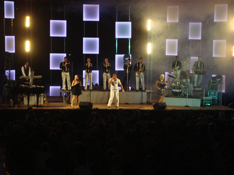 Bagutti sul palco