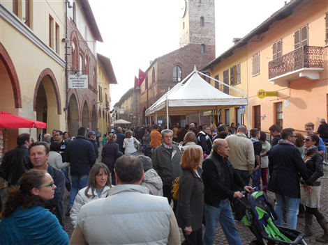 Il grande afflusso dei visitatori