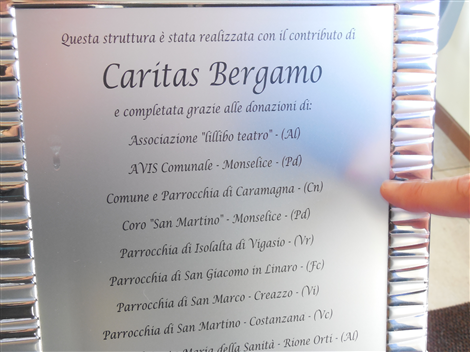 I vari contributi per la realizzazione
