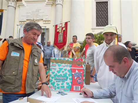 L'assessore Chiaraviglio e il Presidente Pro Loco Sergio Palermo