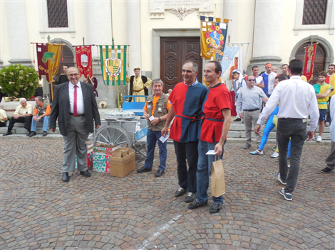 Premiazione dei concorrenti