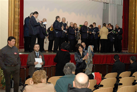 La festa al Salone Polivalente