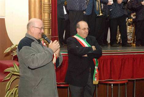 Don Tonino e il Sindaco Riu