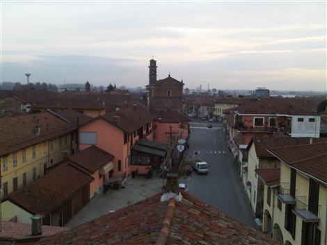 Vista dal tetto