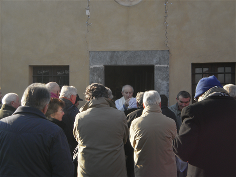Il momento dell'eucarestia