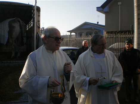 I sacerdoti officianti