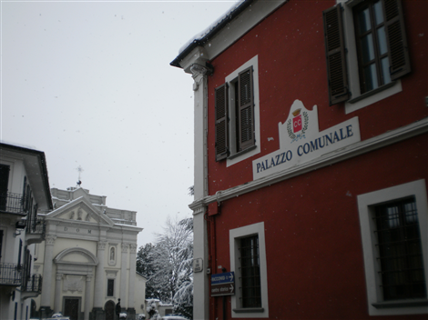 Veduta del Comune e della Chiesa Parrocchiale