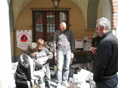 Scatolata organizzata dall'AIDO