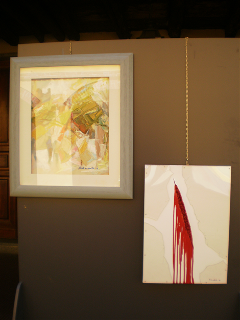 Opere in esposizione