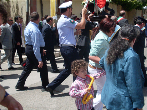 Percorso lunghe le vie del paese
