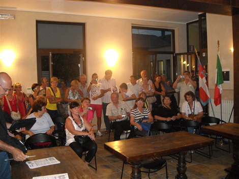 Sala consiliare gremita
