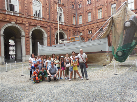 Aquilonesi in vista a Torino con Luigi Chiaraviglio (assessore comunale)