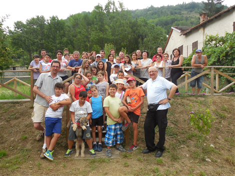Aquilonesi a San Damiano Macra (luglio 2015)