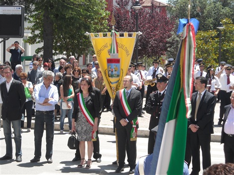 Il Vice Sindaco Coppola e il Sindaco Cataldo