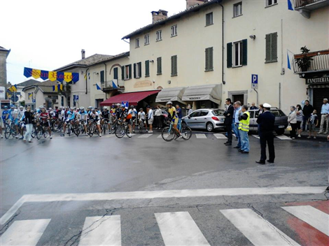 Partenza da Piazza Umberto I