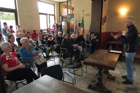 I volumi regalati dal cittadino onorario Concio il 23/5/2015