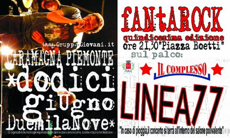 Locandina dell'edizione Fantarock 2009