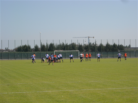 Rugby agli Impianti Sportivi di Caramagna