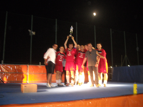 La squadra vincitrice