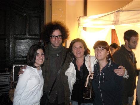 Cristicchi con il Vice Sindaco Maria Coppola