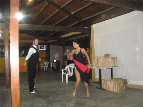 Esibizione di tango