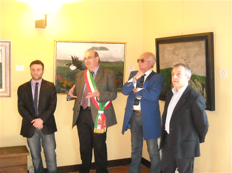 Inaugurazione di "Miscellanea" - Mostra personale di Francesco Tabusso (10/4/2010)