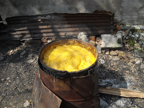 Polenta in cascina