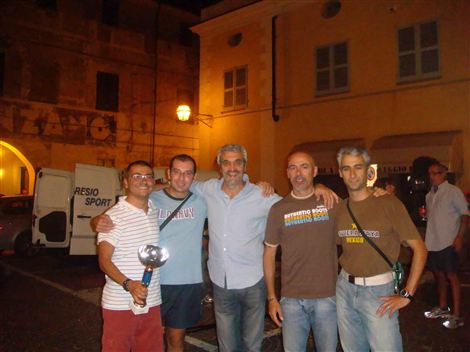 Con Bordin e Panetta alla StraCavallermaggiore 2009