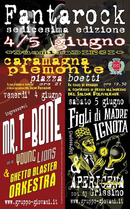 Locandina Fantarock 2010