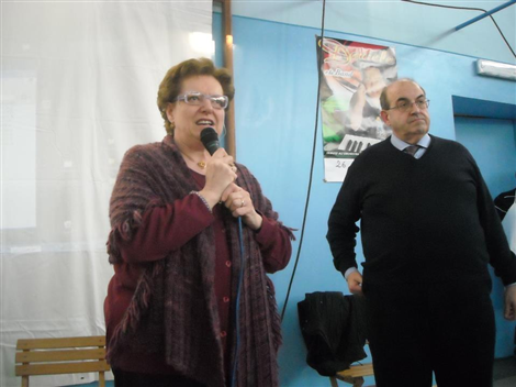 Consegna premio "Cara&Magna" a Milly Emanuel