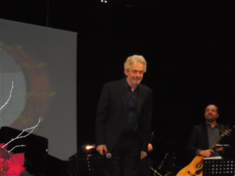 Il musicista Nicola Piovani, ospite della serata