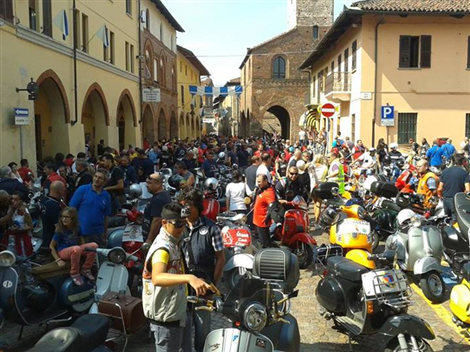 I partecipanti al raduno